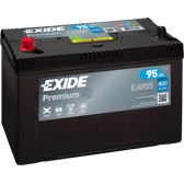 Batería de arranque 95Ah/800A EXIDE - EA955