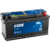 Batería de arranque 110Ah/850A EXIDE - EB1100