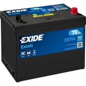 Batería de arranque 70Ah/540A EXIDE - EB704