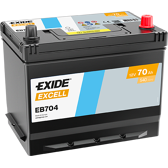 Bateria de arranque 70Ah/540A EXIDE - EB704