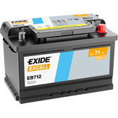 Bateria de arranque 71Ah/670A EXIDE - EB712