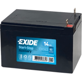 Batería de arranque 14Ah/80A EXIDE - EK143