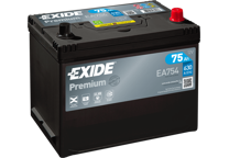 Batteria avviamento 75Ah/630A