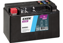 Batteria avviamento 9Ah/120A