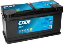 Batteria per auto da 106 Ah/950 A