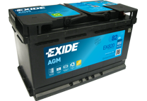Batteria per auto da 82 Ah/800 A