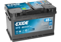 Batteria avviamento 65Ah/650A
