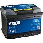 Batterie de voiture 74Ah/680A EXIDE - EB740