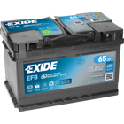 Batterie de voiture 65Ah/650A EXIDE - EL652