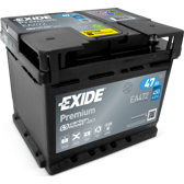 Accu 47Ah/450A EXIDE - EA472