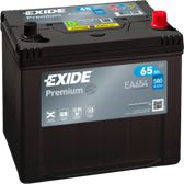 Accu 65Ah/580A EXIDE - EA654