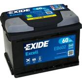 Accu 60Ah/520A EXIDE - EB602