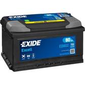 Accu 80Ah/700A EXIDE - EB802