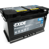 Starterbatterie 90Ah/720A EXIDE - EA900