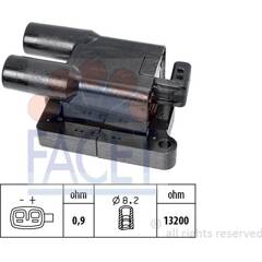 Bobine d'allumage FACET - 9.6396