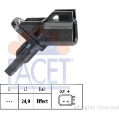 Capteur ABS FACET - 21.0001