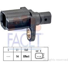 Capteur ABS FACET - 21.0018