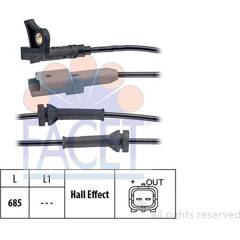 Capteur ABS FACET - 21.0035