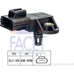 Capteur de pression d'air et de suralimentation (MAP) FACET - 10.3250