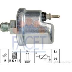 Capteur (pression d'huile) FACET - 7.0630