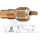 Contact thermique, voyant avertisseur de liquide de refroidissement FACET - 7.4030