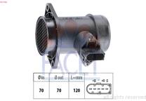 Débitmètre D'Air HELLA 8ET 009 142-111 - 4 Pôles - Compatible Peugeot 207