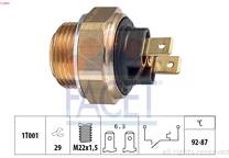 Radiator fan switch
