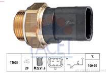 Radiator fan switch