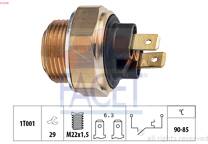 Radiator fan switch