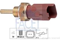 Sensor, coolant temperature