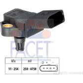 Sensor, Ladedruck FACET - 10.3112