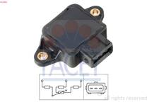 Sensor, smoorkleppenverstelling