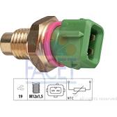 Sensor, temperatura del refrigerante FACET - 7.3114