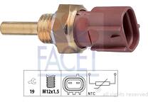 Sensor, temperatura del refrigerante