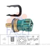 Sensor, temperatura del refrigerante FACET - 7.3260