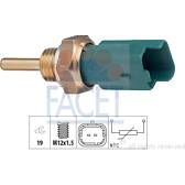 Sensor, temperatura del refrigerante FACET - 7.3261