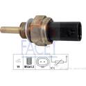 Sensor, temperatura del refrigerante FACET - 7.3379