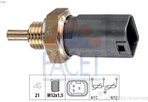Sensor, temperatura do líquido de refrigeração