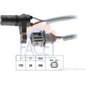 Sensor, wheel speed FACET - 9.0392