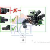 Termostato, refrigerante FACET - 7.8866