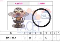 Thermostat, coolant