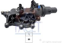 Thermostat, coolant