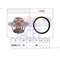 Thermostat De Moteur Vemo 49-99-0001 - Température D'ouverture 88°C - Avec Joint - Pour Suzuki Vitara, Land Rover, MG TF - 7