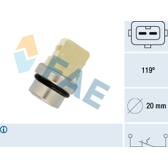 Contact thermique, voyant avertisseur de liquide de refroidissement FAE - 35310