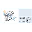 Electric window switch FAE - 62650