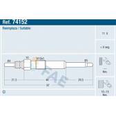Glow plug (per unit) FAE - 74152