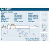 Glow plug (per unit) FAE - 74167