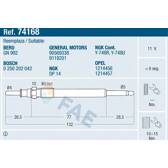 Glow plug (per unit) FAE - 74168