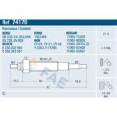 Glow plug (per unit) FAE - 74170