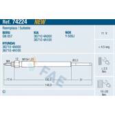 Glow plug (per unit) FAE - 74224